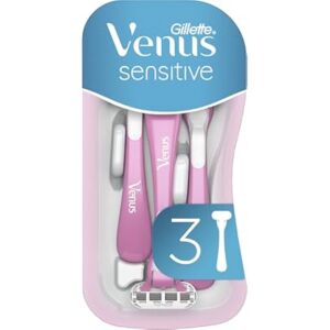 gillette venus sensitive disposable razors 3 count 198.4